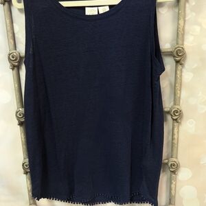Lucy Navy Blue Women's Top